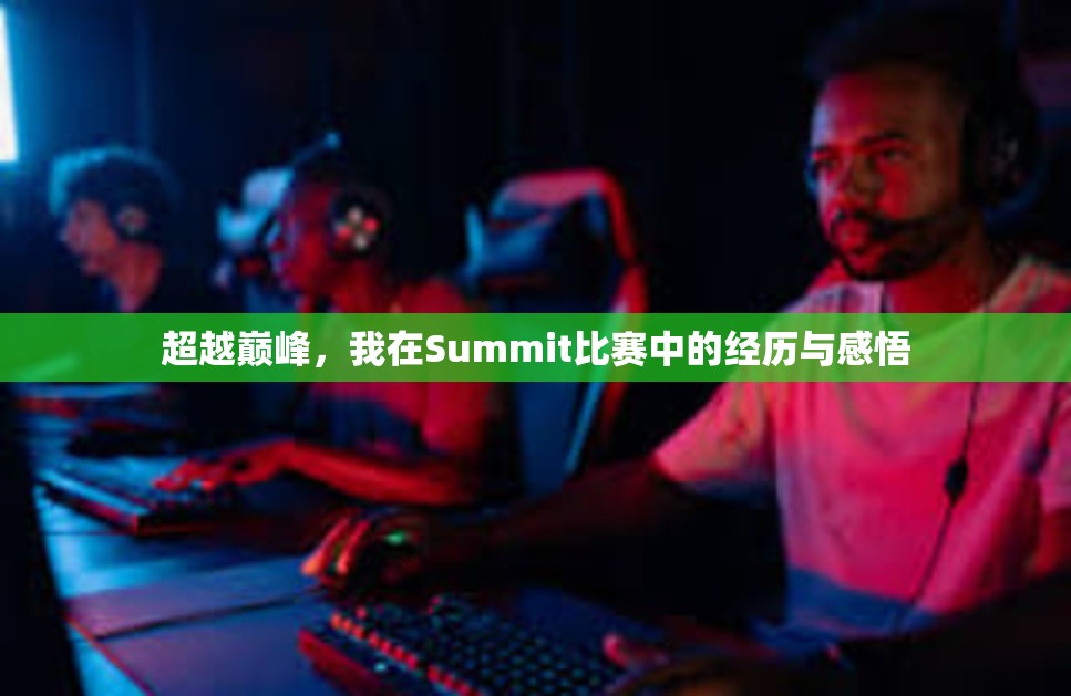 超越巅峰，我在Summit比赛中的经历与感悟